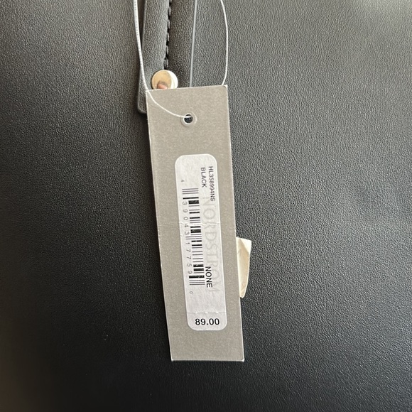 ✨BNWT Chelsea 28 Nordstrom Large Faux Black Tote Bag BONUS Clutch and Wallet✨ - Picture 15 of 17